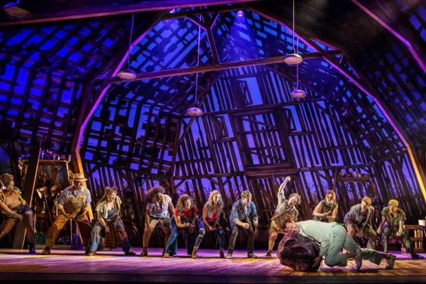 "Shucked," the musical comedy adventure about a town where all the corn is dying, is at The Bushnell Feb. 24 through March 1. (Evan Zimmerman/Matthew Murphy)