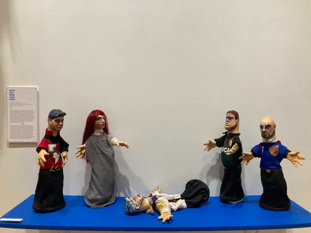 Connecticut-based puppeteer modern update of "Romeo and Juliet," set in a Mexican drug cartel operation. (Christopher Arnott/Hartford Courant)