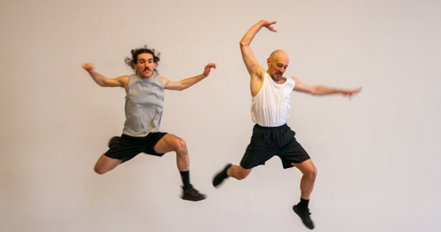 The acrobatic dance duo Manuel Roque Bang Bang is at Fairfield University's Quick Center on March 3. (Courtesy of the Quick Center)
