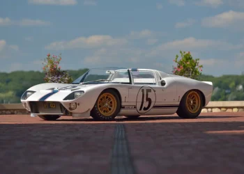 1965 Ford GT40 Roadster prototype that raced at Le Mans heads to auction
