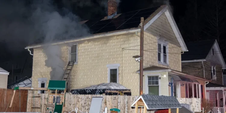 2 adults, child displaced after house fire on Harbison Avenue in Hartford