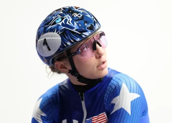 Last shot for this CT Olympian ends in heartbreak with disqualification following collision