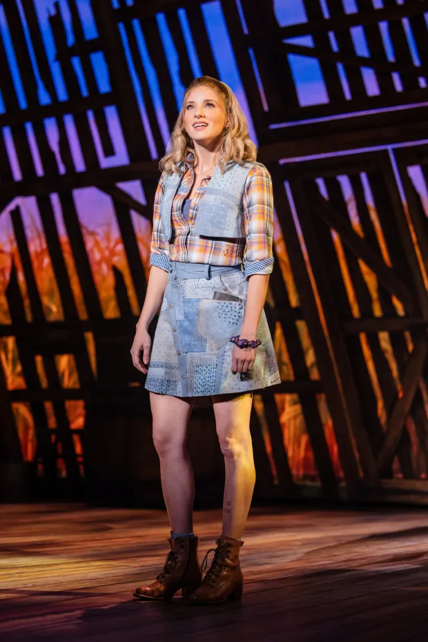 Danielle Wade stars as the adventurous Maizy in the first national tour of the Broadway musical comedy "Shucked" (Evan Zimmerman)