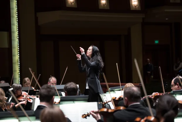 Hartford Symphony Orchestra has several concerts of American composers happening during the the United States' anniversary year, including a chamber concert at the Wadsworth, a Masterworks series concert and a free outdoor concert in Bushnell Park. (Courtesy of Hartford Symphony Orchestra)