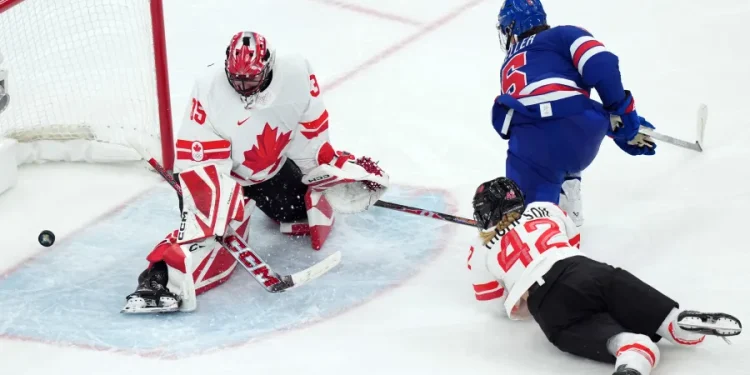 Choate alum Hilary Knight leads United States women's hockey team to victory, beating Canada in overtime 2-1