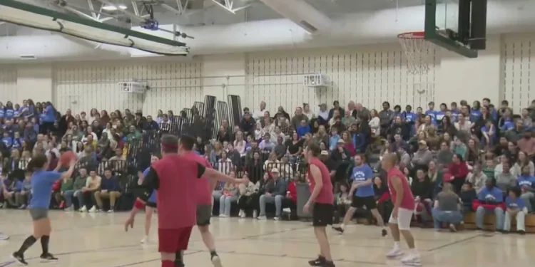 Farmington teachers square off against ESPN employees for charity