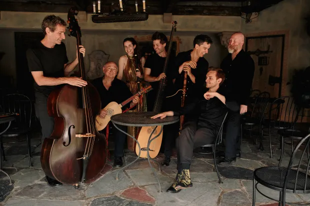 The Ruckus Ensemble performs Baroque classical pieces on Feb. 20 at UConn's Jorgensen Center for the Performing Arts. (Fay Fox)