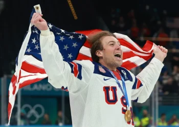 Bruins star Charlie McAvoy delivers unsung heroics in gold medal win