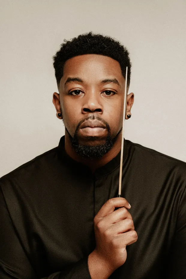 Jonathan Taylor Rush, who grew up in Hartford, is one of the candidates vying to become music director of the Hartford Symphony Orchestra and will be the guest conductor in November. (Cody Portraits)