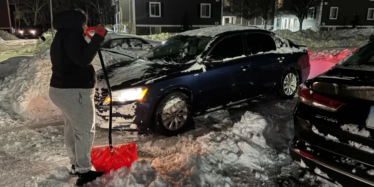 Shoreline communities cleanup after blizzard brings significant snow