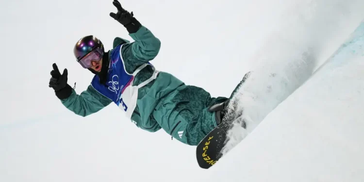 Brazilian snowboarder Pat Burgener’s Olympic journey spans the mountains to music