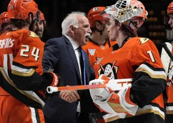 This former Hartford Whaler now one of only two coaches in NHL history to reach this milestone