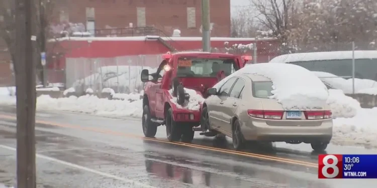 Parking bans going into effect