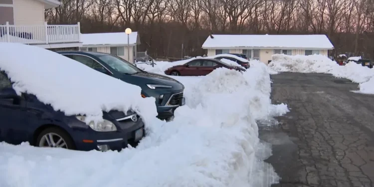 Tenants at Groton apartment complex frustrated by pace of snow cleanup