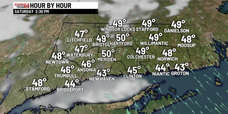 Sunny and mild today but some Sunday snow on the way?