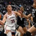Azzi Fudd’s six 3-pointers power UConn women’s basketball in record-breaking win over Georgetown