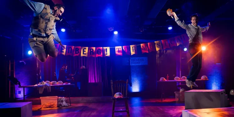 Theater review: ‘Gutenberg! The Musical!’ a laugh-filled frolic that sometimes falls flat