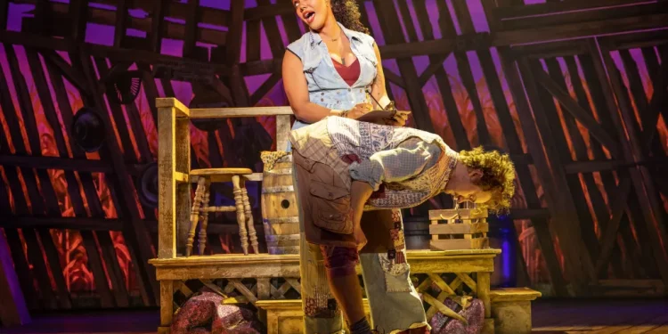 Theater review: ‘Shucked’ is a blur of stupid merriment, and that may be just what you need