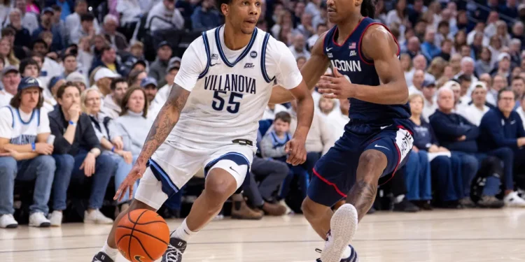UConn men’s basketball bounces back with dominant 73-63 win at Villanova