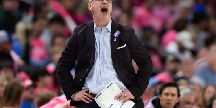 UConn men’s basketball coach Dan Hurley named to Naismith Coach of the Year watch list