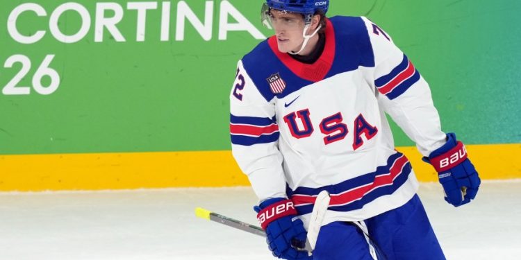 US sets up gold-medal game against Canada at the Olympics by cruising past Slovakia