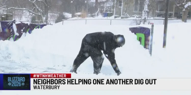 Waterbury residents tired of digging out of the snow