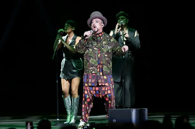 The 80s icons, Boy George and Culture Club, are performing at Mohegan Sun Arena on March 1. 