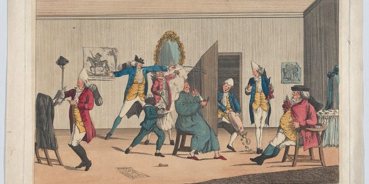 A Macaroni Dressing Room