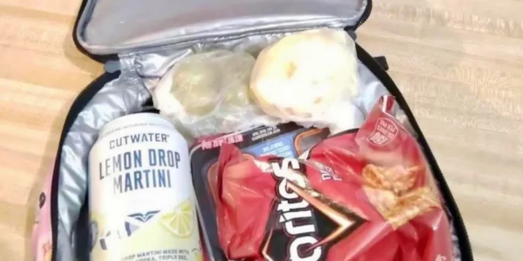 Canned martini found in student's lunchbox prompts police warning: ‘That is NOT juice'