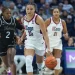 No. 1 Huskies roll past Providence in season's final regular-season game at Gampel Pavilion
