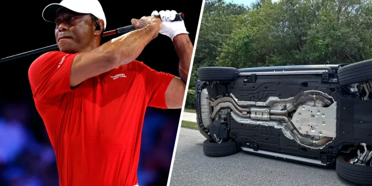Tiger Woods arrested for suspicion of DUI in rollover crash in Florida, sheriff says