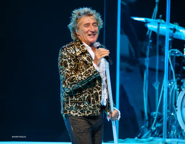 Legendary two-time Rock & Roll Hall of Fame inducted singer-songwriter Rod Stewart is bringing his "One Last Time" tour back to Mohegan Sun Arena on March 13. (Photo: Mark Maglio)