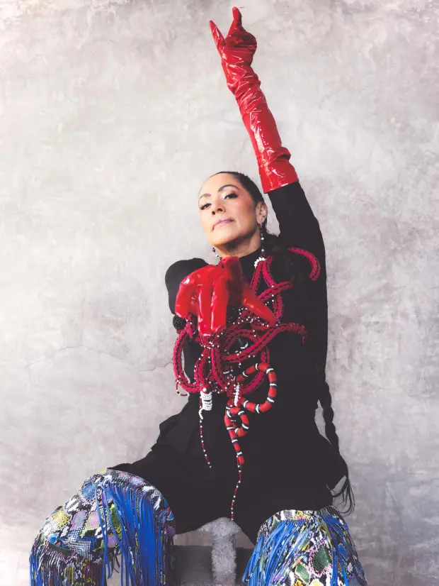 Singer Lila Downs has created a role for herself as a global ambassador for Mexican indigenous culture. (Enrique Levya)