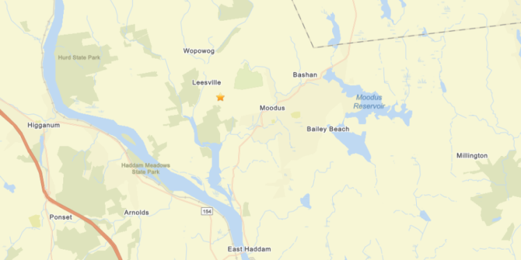 2 earthquakes recorded in East Haddam Sunday morning