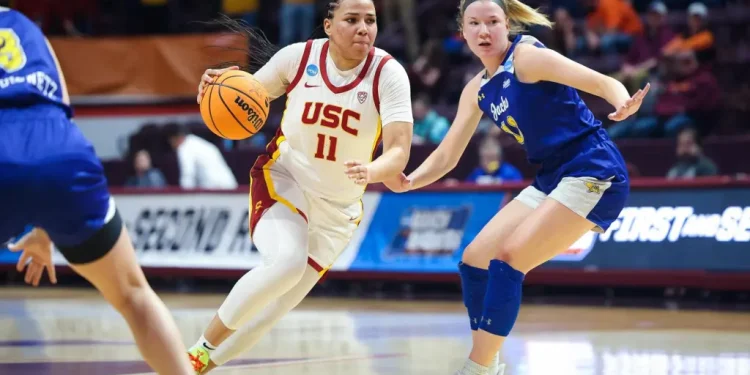 Former USC basketball player Destiny Littleton sends dispatches from where she’s stuck in Israel