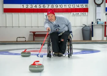 The OG of Paralympic curling is from Connecticut. He will compete this week in Italy