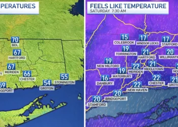 Bright but chilly weekend on deck