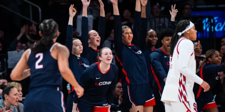 UConn women’s basketball ends regular season as wire-to-wire No. 1 in AP Top 25 poll