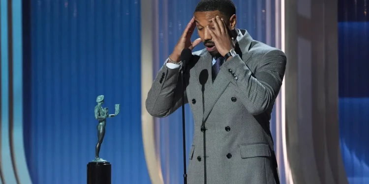 ‘Sinners' takes top prize at the Actor Awards, setting up an Oscar showdown