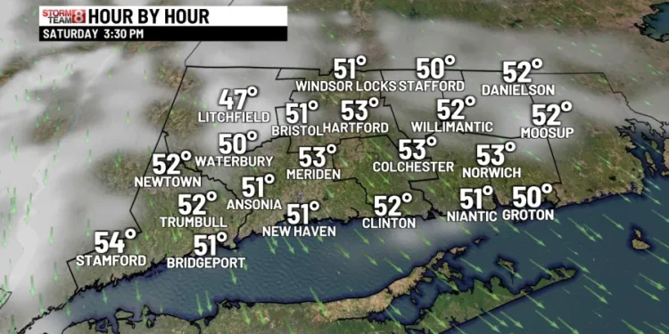 Becoming sunny and mild on this first full day of spring!