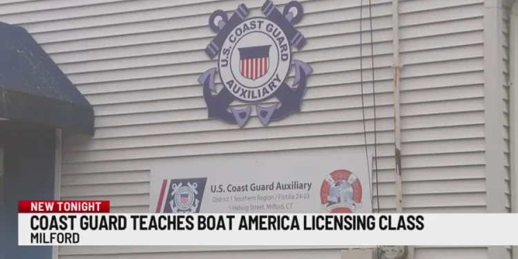 Boating enthusiasts gather for training session in Milford
