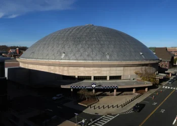 Nearly $100 million renovation project underway at UConn's Gampel Pavilion