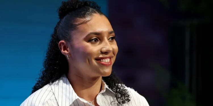 Azzi Fudd's March Madness takeover appearing in commercials and social media spots