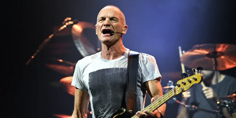 Grammy award-winner Sting to make tour stop in Connecticut this fall