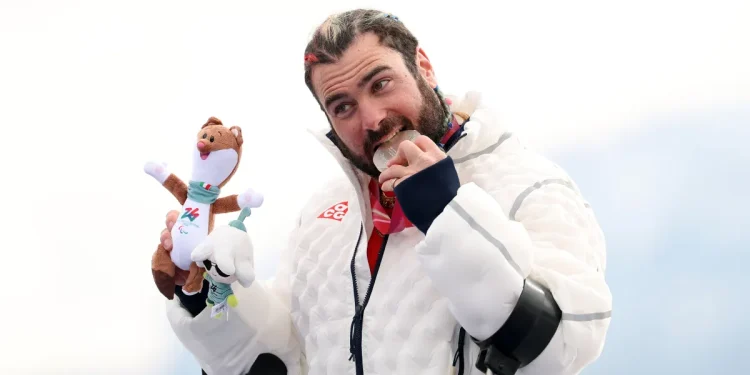 ‘Best day of my life until tomorrow': Patrick Halgren breaks through for surprise Paralympic silver in memory of twin brother