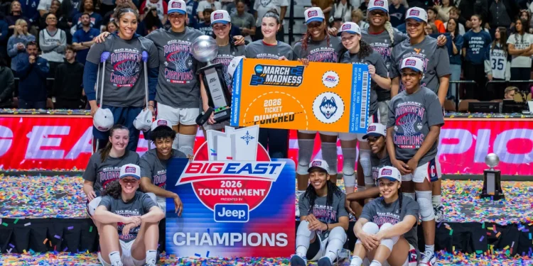 Unbeaten UConn joined by UCLA, Texas and South Carolina as No. 1 seeds for women's NCAA Tournament