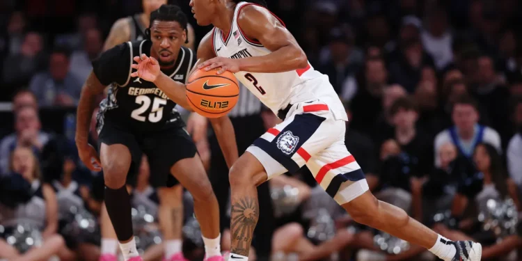 No. 6 UConn beats Georgetown 67-51 to set up a Big East final clash against No. 13 St. John's