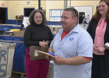 Glastonbury letter carrier honored with Million Mile Award