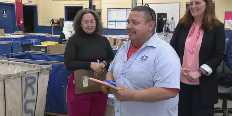 Glastonbury letter carrier honored with Million Mile Award