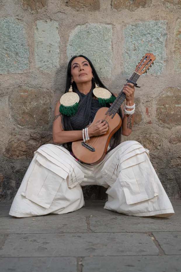 "It's part of my activist side to comment on what is happening," says Mexican-American singer Lila Downs. (Johnny Castellanos)